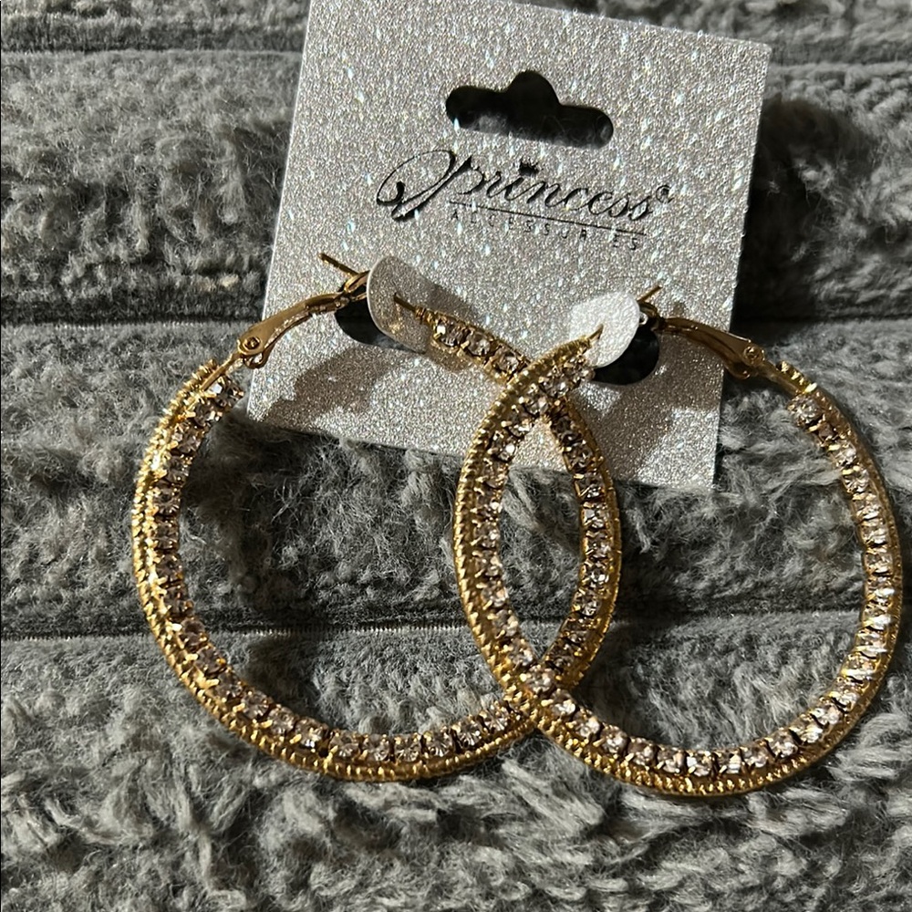 Gold Hoop Earrings